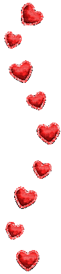 red hearts (created with lunapic) - GIF animé gratuit