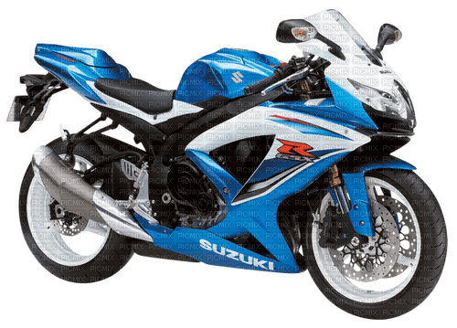 Motorcycle Blue Black - Bogusia - PNG gratuit
