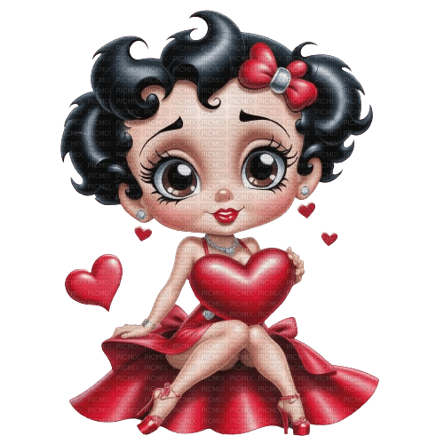 springtimes betty boop - Free PNG