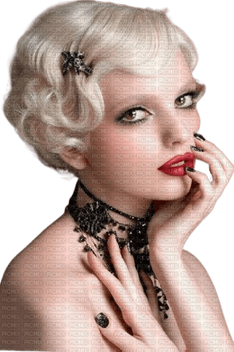 Портрет блондинки - бесплатно png