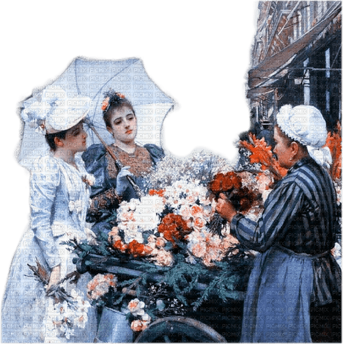Blumenverkäufer milla1959 - фрее пнг