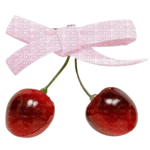 cherry bow - ilmainen png