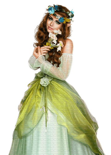 woman spring autumn elf - δωρεάν png