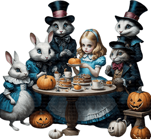 loly33 Alice halloween - Free PNG