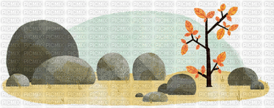 Autumn animated nature backgroun - Bezmaksas animēts GIF