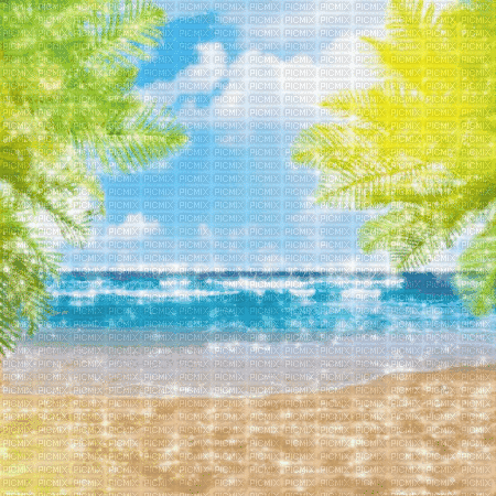 Animated.Summer.Background - By KittyKatLuv65 - GIF เคลื่อนไหวฟรี