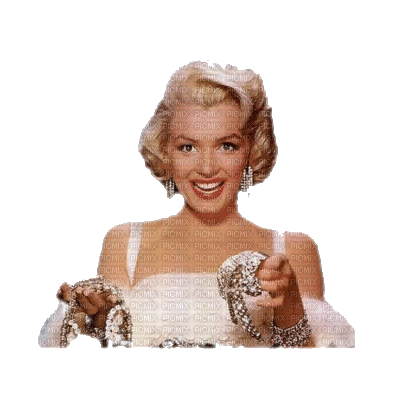 Tube Marilyn Monroe - Zdarma animovaný GIF