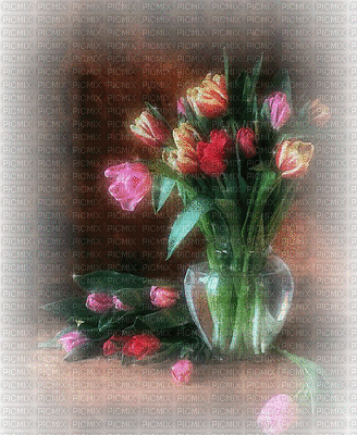 Glitter,flower,vase - GIF animé gratuit