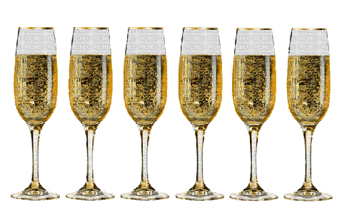 Champagne Glasses - Bogusia - GIF animate gratis