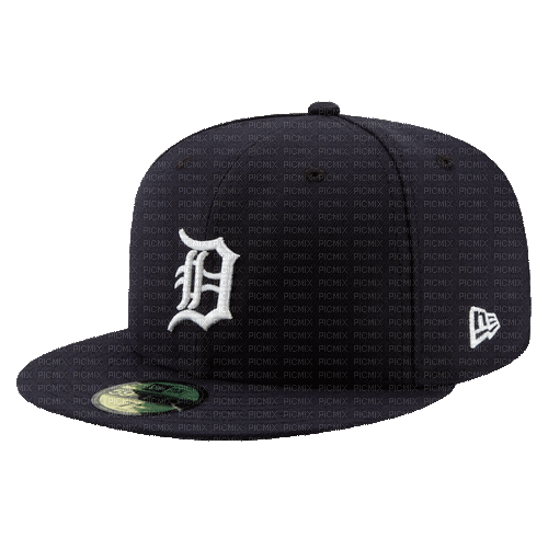 Detroit tigers baseball cap - GIF animé gratuit
