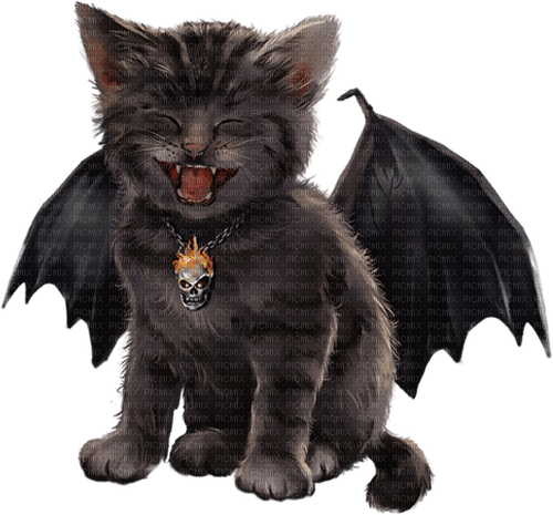 gothic cat by nataliplus - png grátis