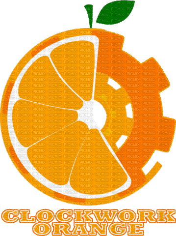 Clockwork Orange - GIF animado grátis