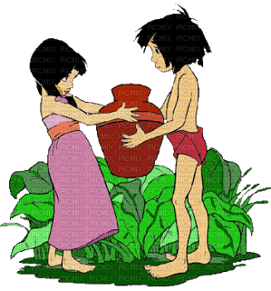 mowgli - Bezmaksas animēts GIF