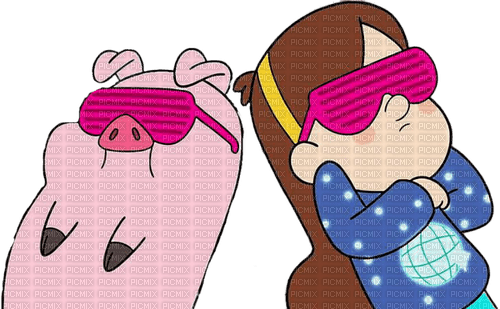 Mabel and Waddles - png ฟรี