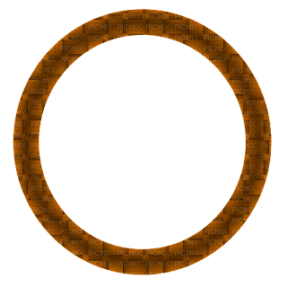 Gold Circle Frame - 免费PNG