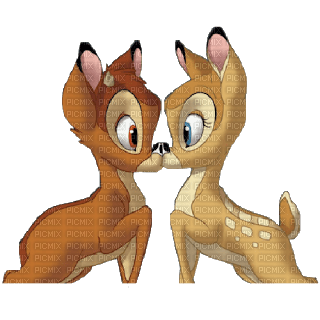 bambi  🦌 friend movie disney - PNG gratuit