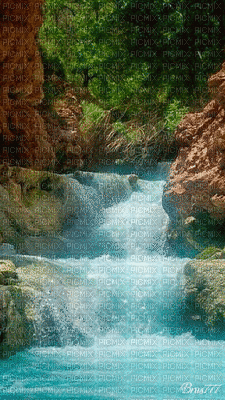 vízesés - Besplatni animirani GIF