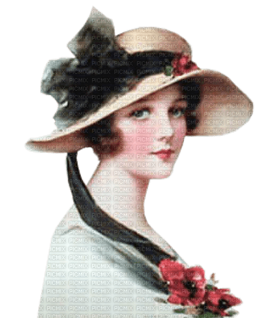 Mujer vintage - ilmainen png