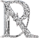 Tube lettre-R- - Безплатен анимиран GIF