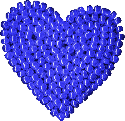 Kaz_Creations Deco  Beads Heart Love  Colours - Darmowy animowany GIF