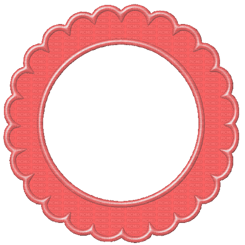 Frame. Circle. Pink. Leila - GIF animé gratuit