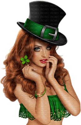 Kaz_Creations St.Patricks Day Colour Girls - фрее пнг