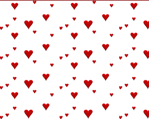 Красные сердечки - Gratis animeret GIF