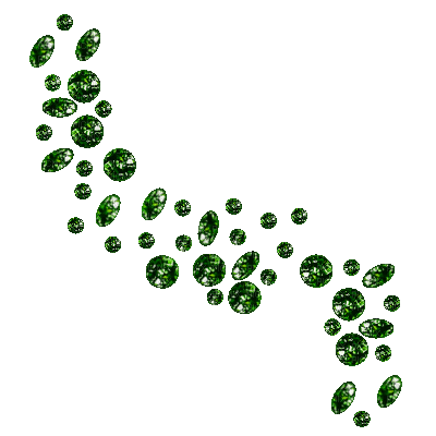 green jewels gif (created with gimp) - GIF animado grátis