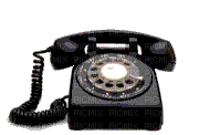 Телефон - GIF animado grátis