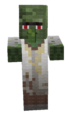 Minecraft - Zombie Villager - 無料png