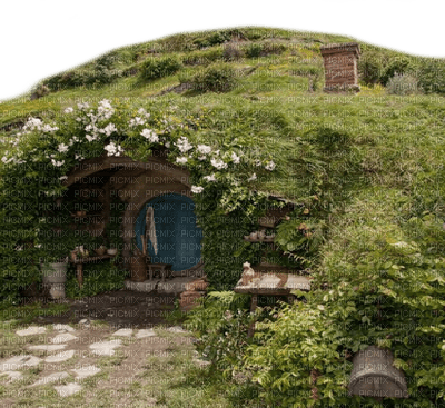 fantasy house landscape paintinglounge - 無料png