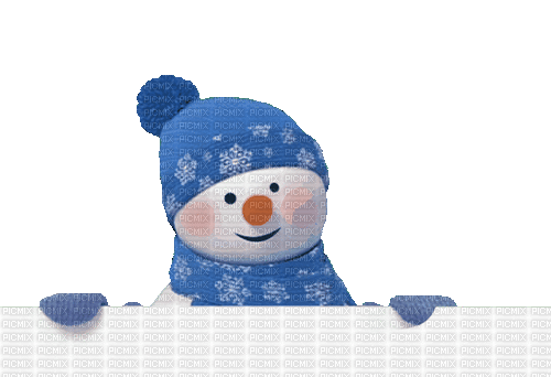 snowman - GIF animate gratis