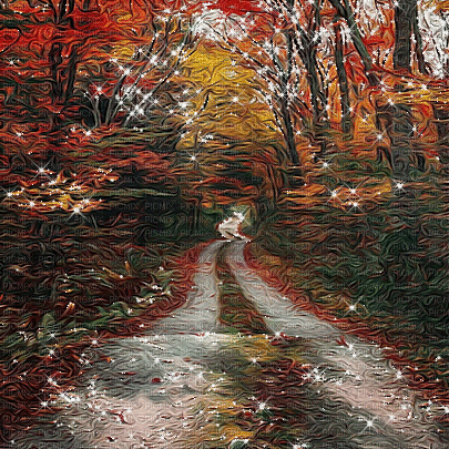 kikkapink autumn animated background - Free animated GIF