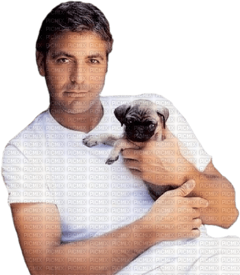 man mann homme tube image human people actor animal dog chien - PNG gratuit