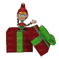 Weihnachts-Elf.🙂❄️🍬 - GIF animate gratis