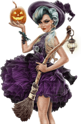 bruja halloween by EstrellaCristal - png gratis