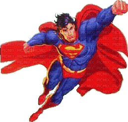 Superman - Gratis animeret GIF