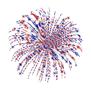 fireworks - GIF animado grátis