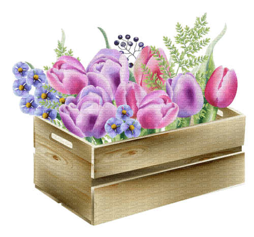 Spring Flowers - kostenlos png