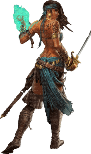 pirate woman - ilmainen png