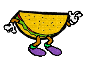 dancing taco - Бесплатный анимированный гифка
