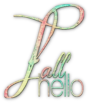 soave text autumn hello fall pink green  yellow - kostenlos png