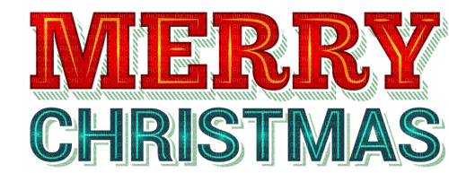 Merry Christmas.Text.deco.Victoriabea - PNG gratuit