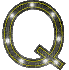 Kaz_Creations Alphabets Letter Q - Gratis animerad GIF
