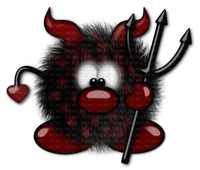 monster fun sweet tube fantasy devil black - zadarmo png