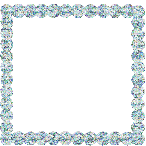ice pearls frame - Zdarma animovaný GIF