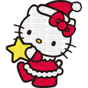 hello kitty x-mas chat noel - Free PNG