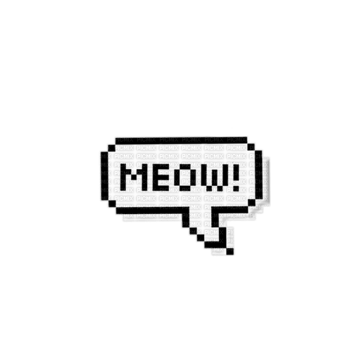 meow - nemokama png