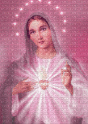 Virgen María - GIF animé gratuit