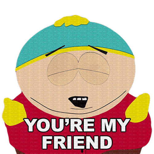 Eric Cartman Friend - Gratis animeret GIF